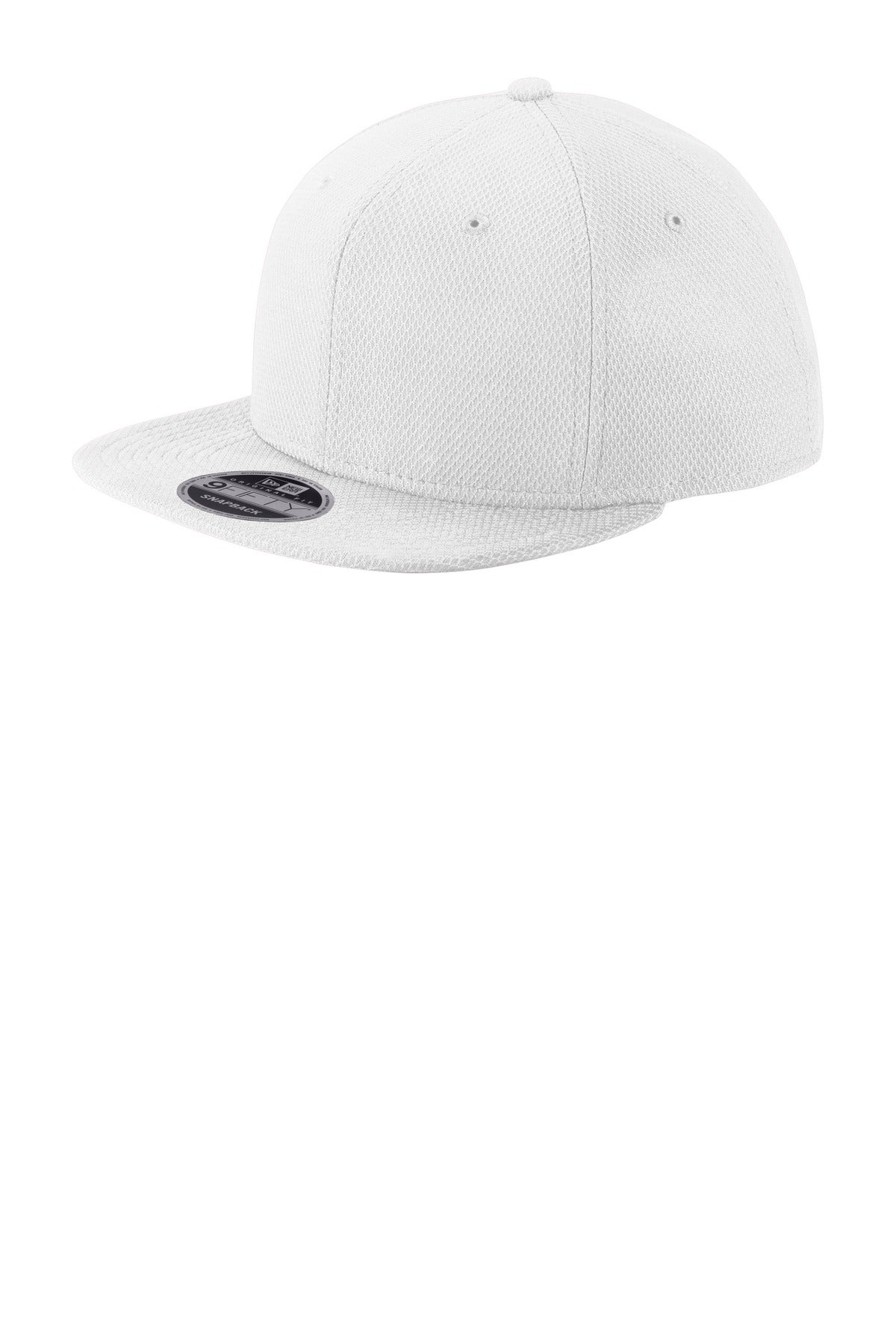 New Era  ®  Original Fit Diamond Era Flat Bill Snapback Cap. NE404