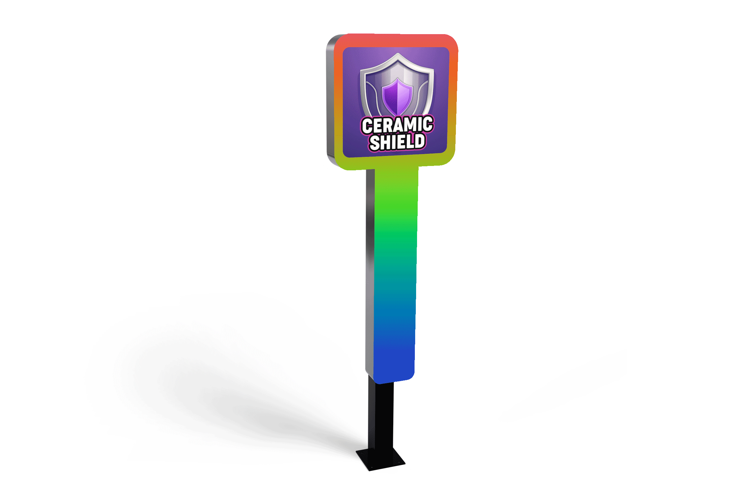 Rainbow Glow Pop Tunnel Fixture