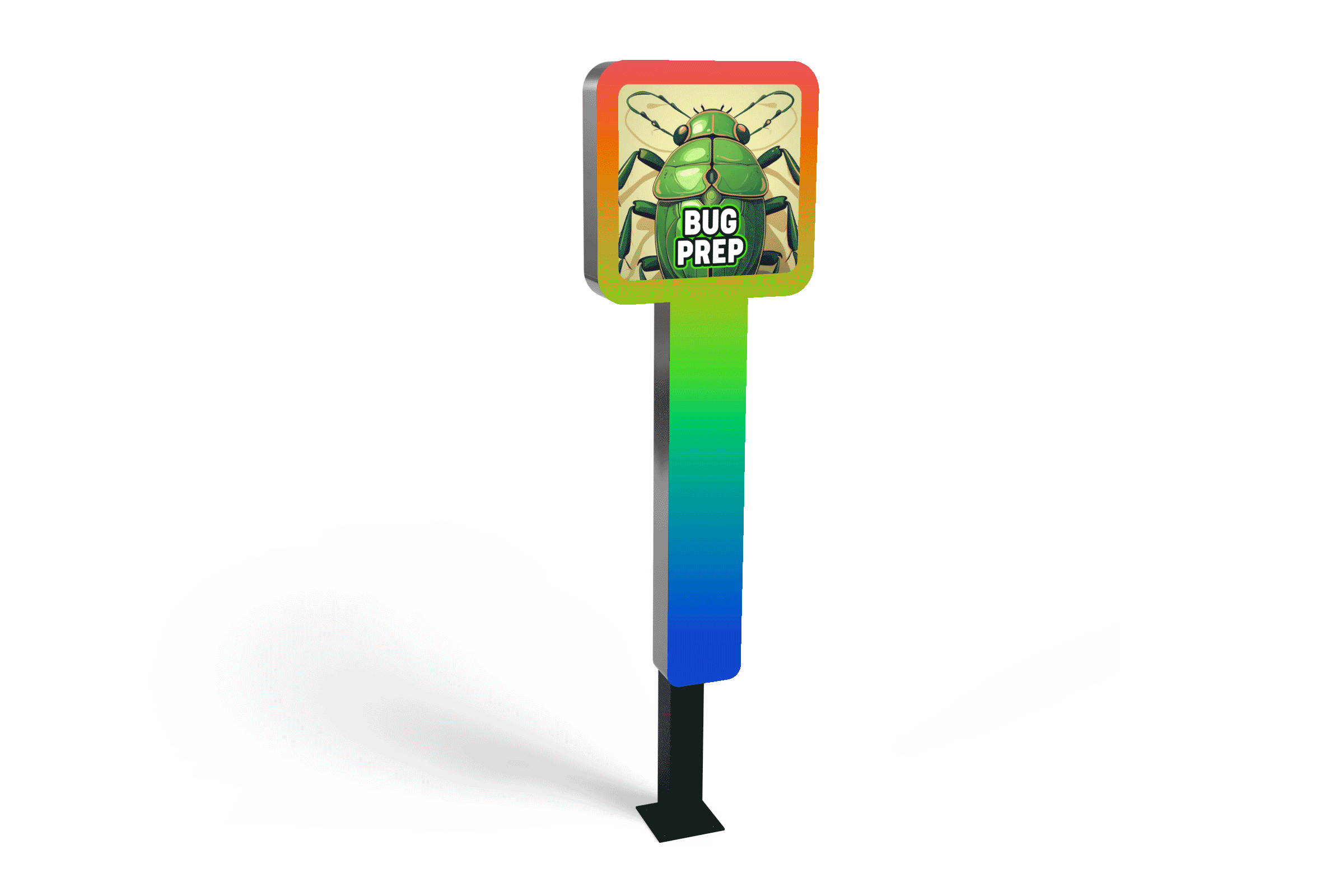 Rainbow Glow Pop Tunnel Fixture
