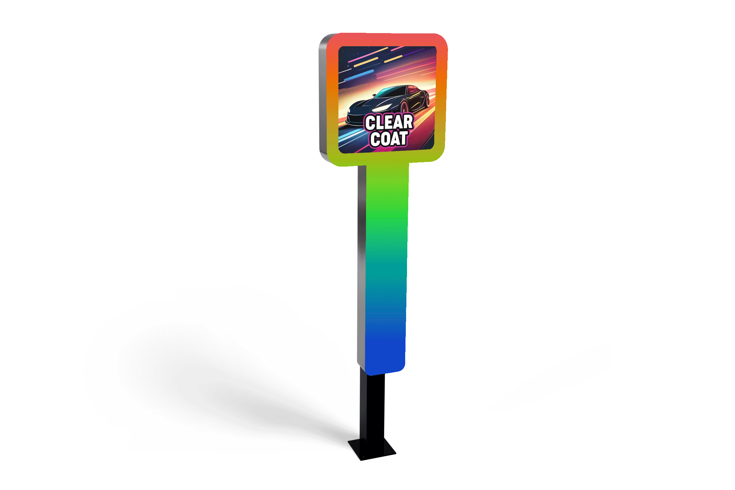 Rainbow Glow Pop Tunnel Fixture